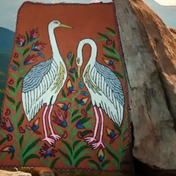 Kashmiri Sozni Embroidery