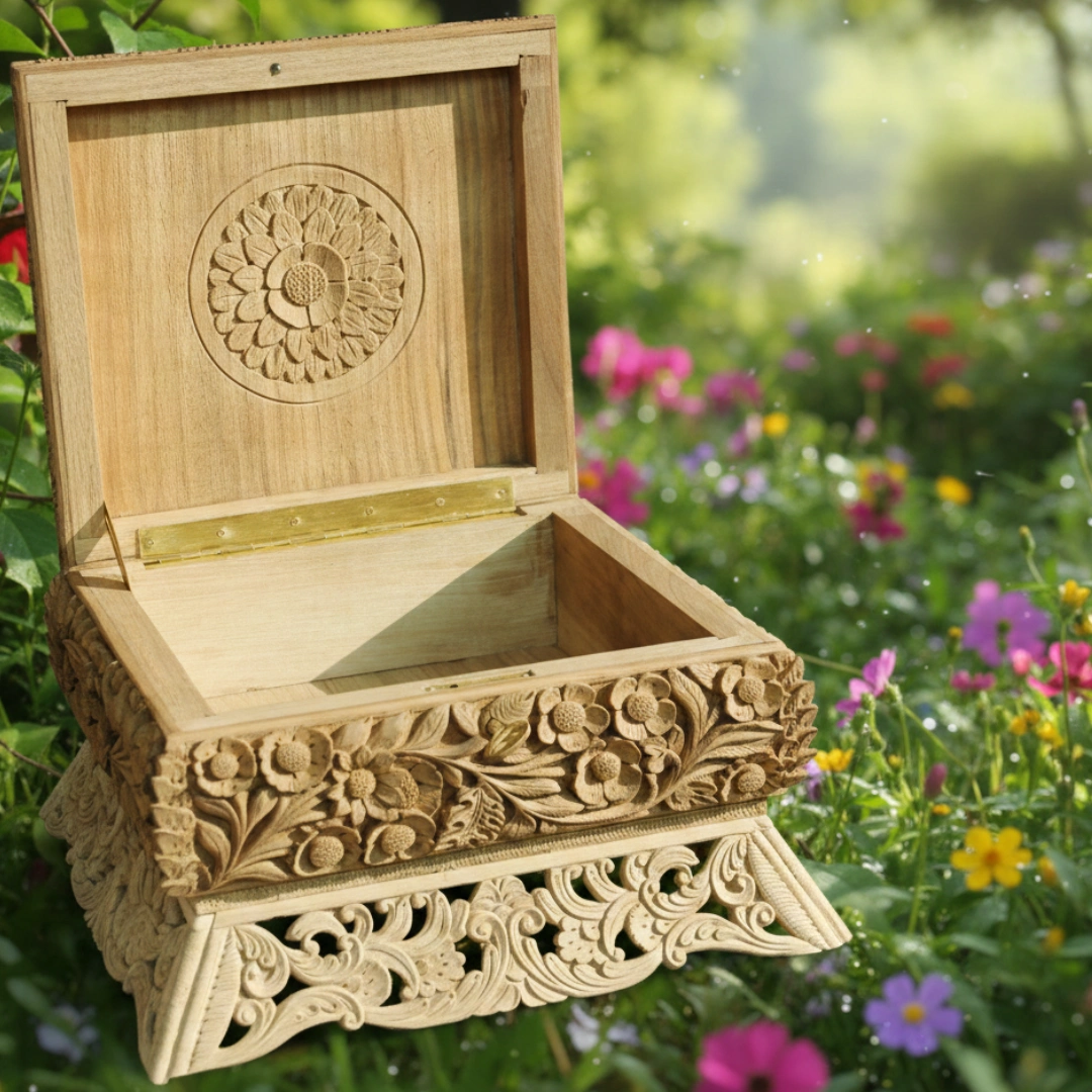 Walnut Wood Carving - Image 2