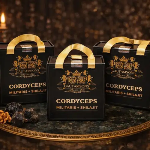 Cordyceps Milliteries + Shilajit Box
